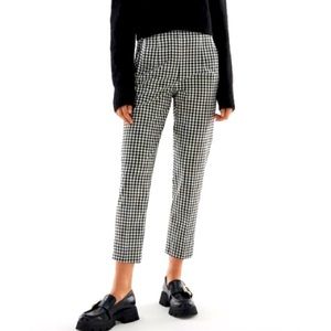 NWOT Zara Black and White Pants